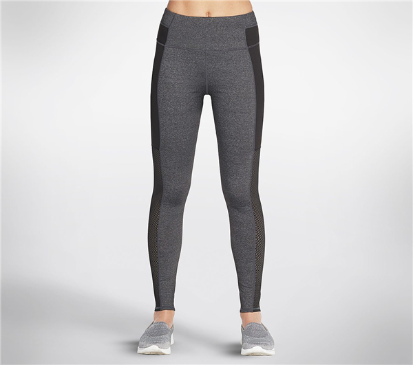 Skechers Women Balance High-Waisted Leggings Dark Gray