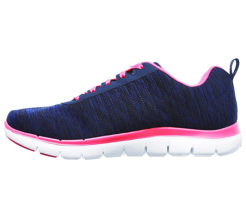 Skechers Women Flex Appeal 2.0 Navy/Pink