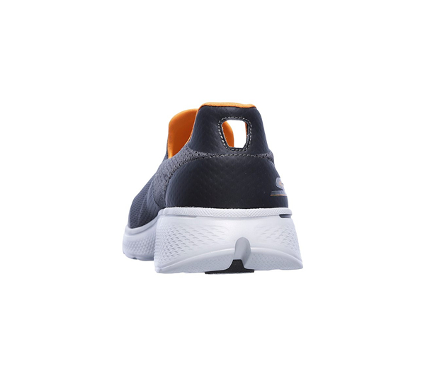 Skechers Men GOwalk 4 - Incredible Charcoal/Orange