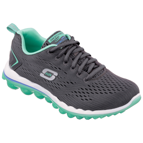 Skechers Women Skech-Air 2.0 Charcoal/Turquoise