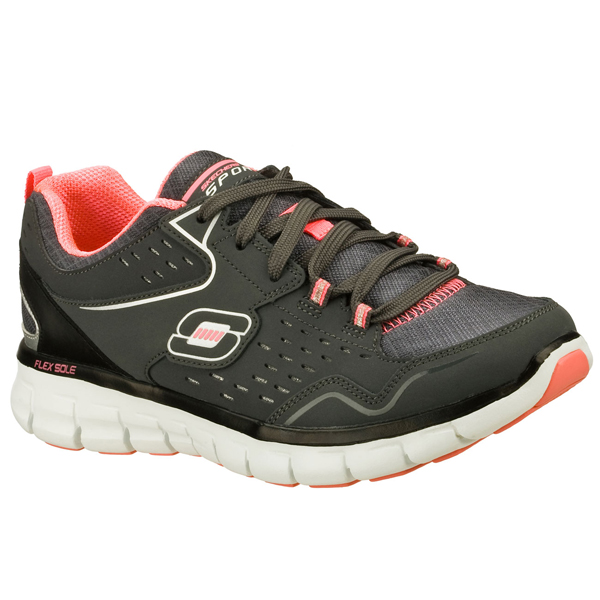 Skechers Women Synergy - Front Row Charcoal/Black
