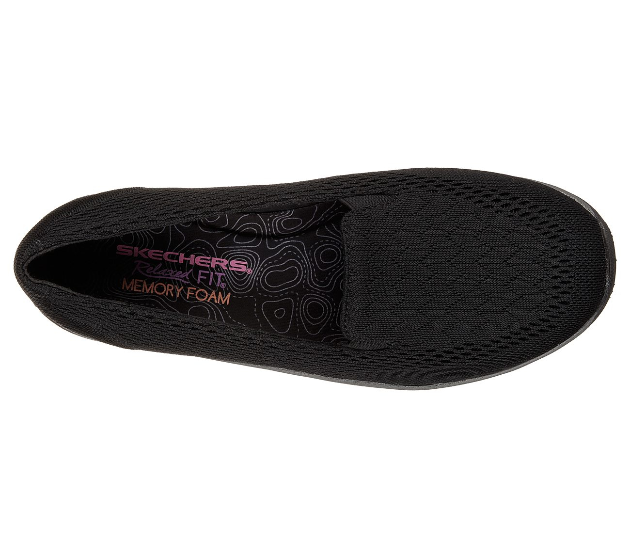 Skechers Women Relaxed Fit: Reggae Fest - Willows Black