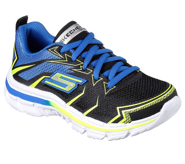 Skechers Boys Nitrate Black/Blue