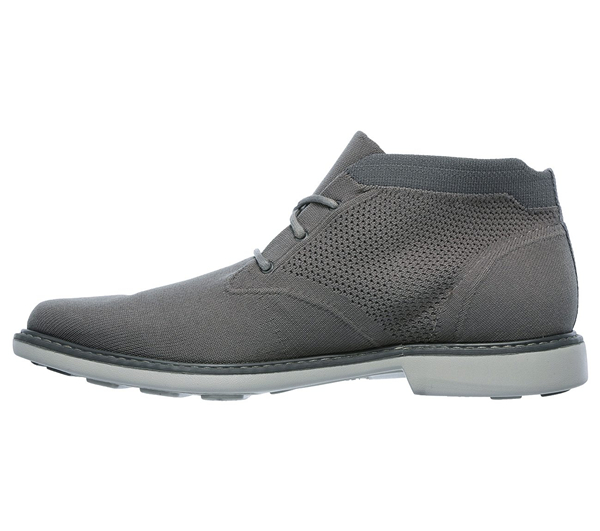 Skechers Men Boots: Weldon Charcoal