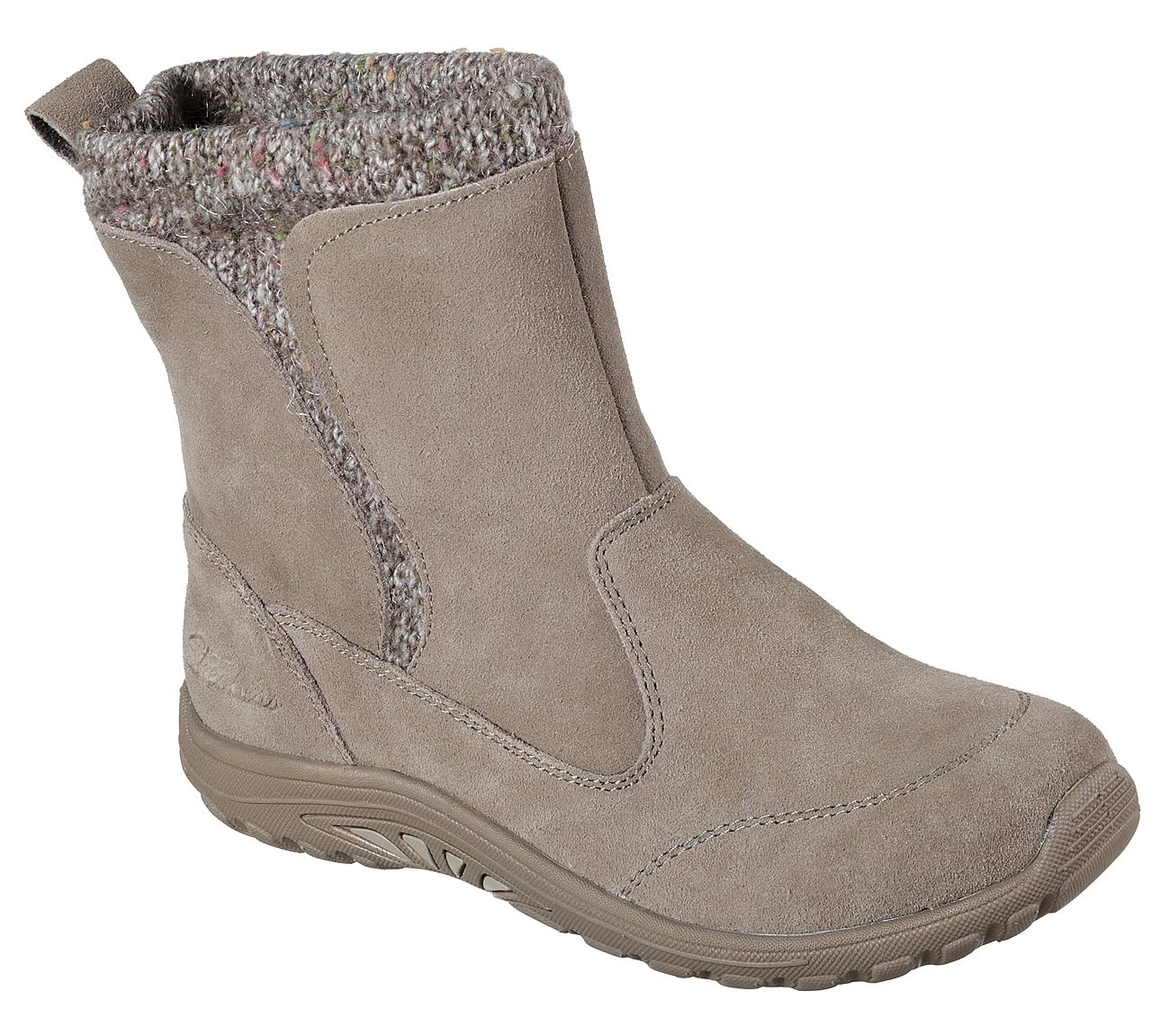 Skechers Women Relaxed Fit: Reggae Fest - Folksy Dark Taupe