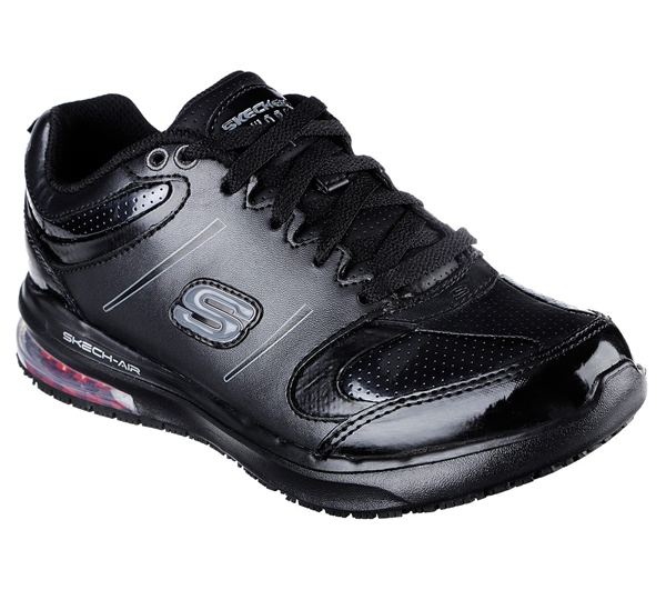 Skechers Women Work: Relaxed Fit Skech-Air - Lingle Black