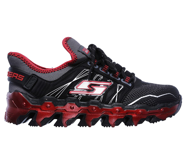 Skechers Boys Mega Flex: Mega Blade Lite Black/Red