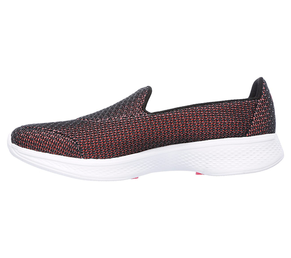 Skechers Women GOwalk 4 - Majestic Black/Hot Pink
