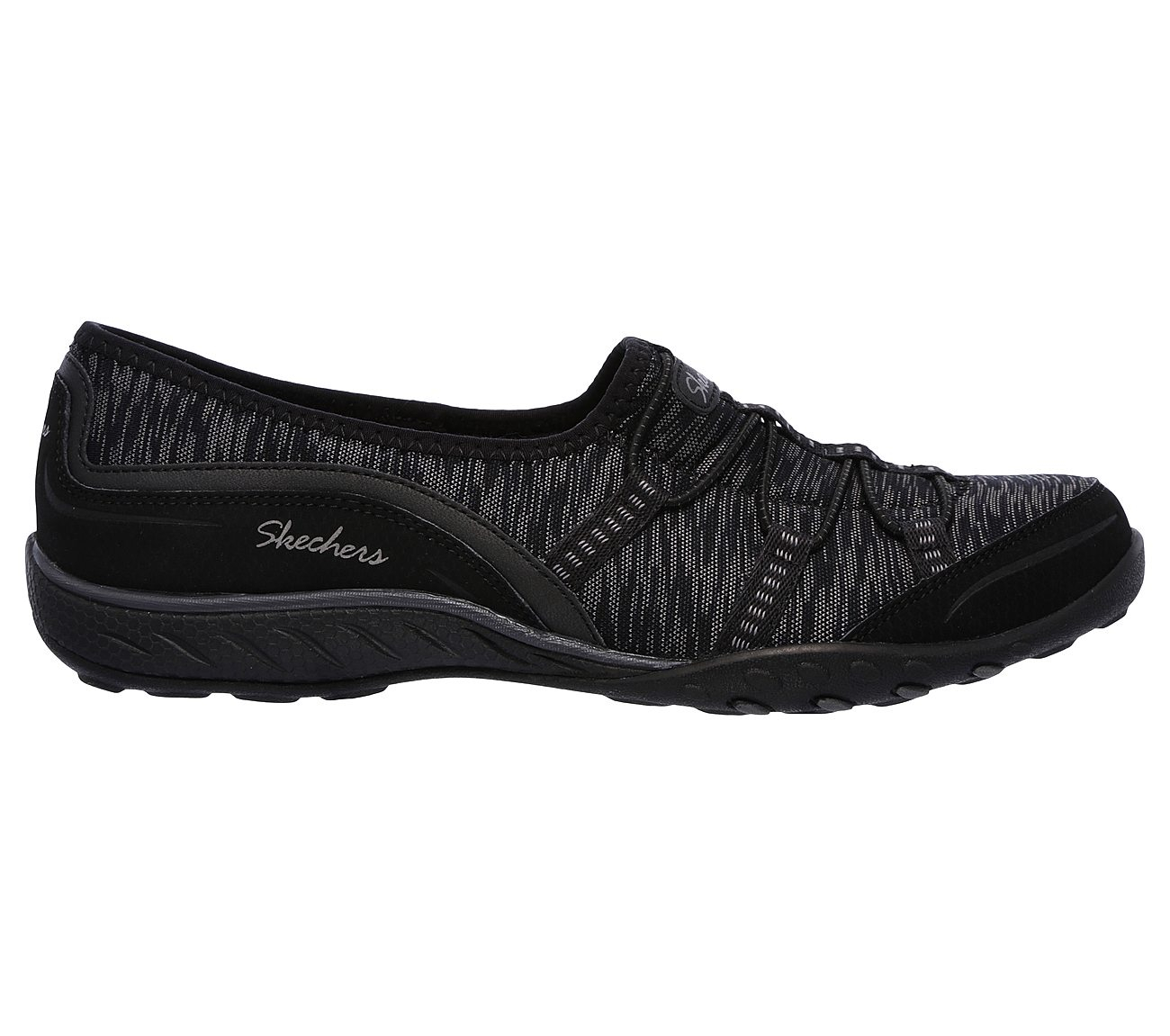 Skechers Women Relaxed Fit: Breathe Easy - Golden Black