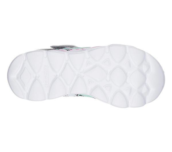 Skechers Girls S Lights: Lumi-Luxe Silver/Multi