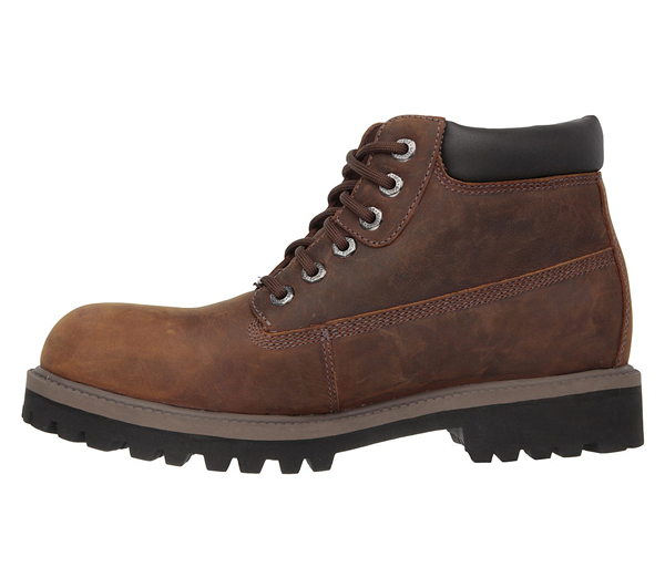 Skechers Men Boots: Verdict Brown