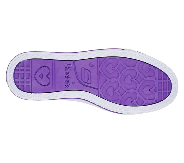 Skechers Girls Twinkle Toes: Shuffles - Twist Turns Black/Multi