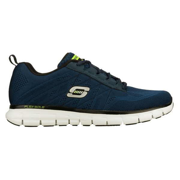 Skechers Men Extra Wide Fit (4E) Shoes - Power Switch Navy