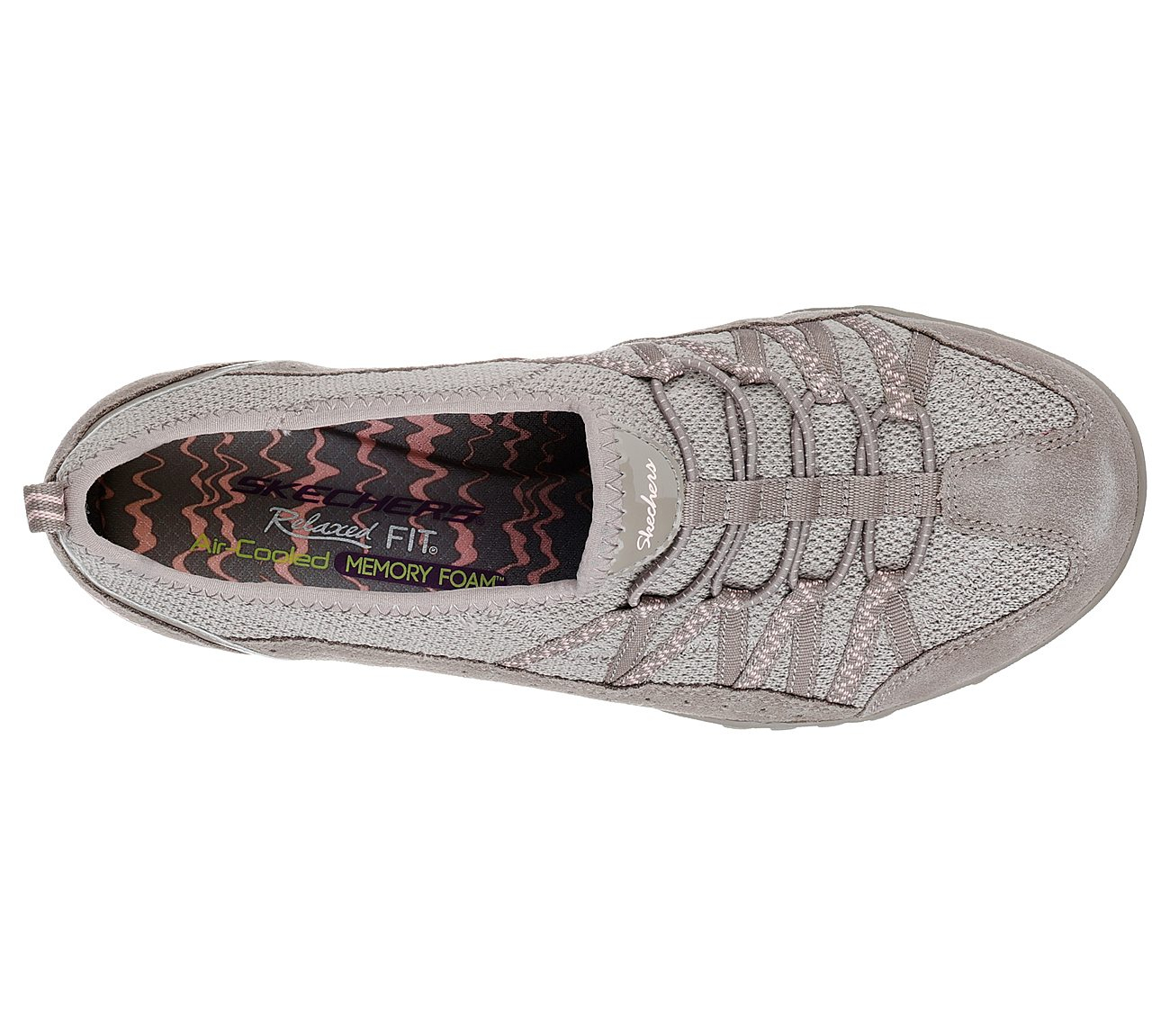 Skechers Women Relaxed Fit: Breathe Easy - Sweet Sound Taupe
