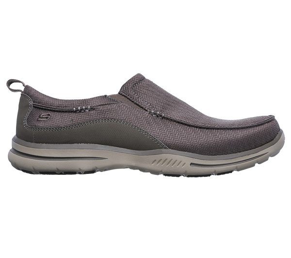 Skechers Men Relaxed Fit: Elected - Viking Light Brown