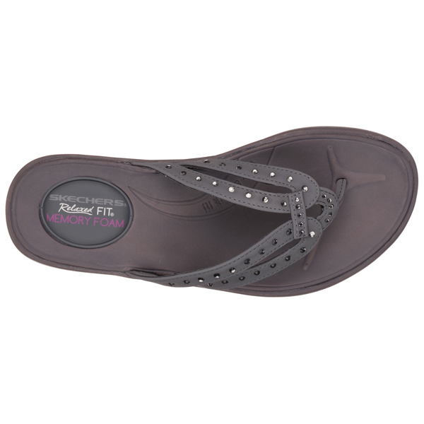 Skechers Women Relaxed Fit: Upgrades - Goal Oriented Charcoal