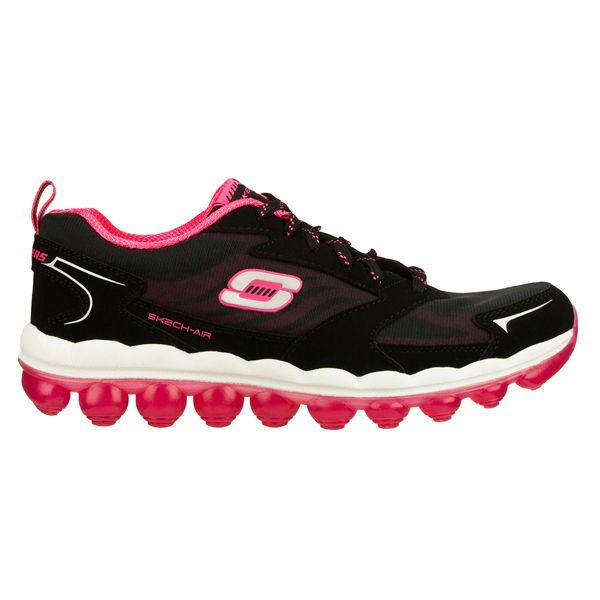 Skechers Women Skech-Air Black/Hot Pink