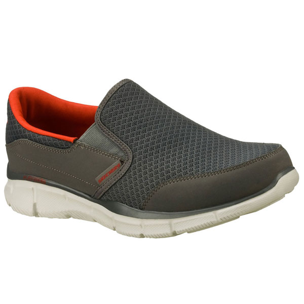 Skechers Men Wide Fit (2E) Shoes - Persistent Charcoal