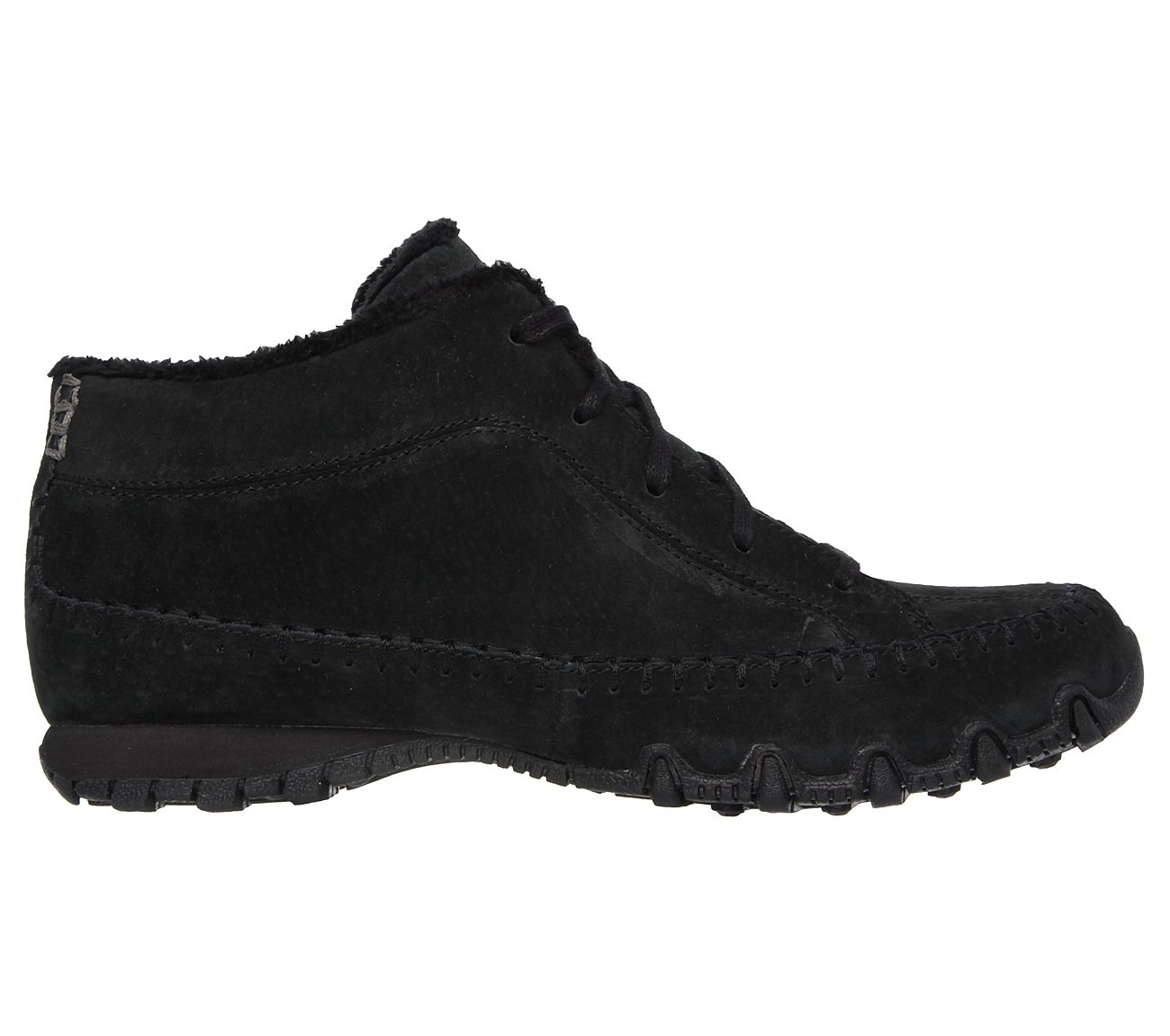 Skechers Women Relaxed Fit: Bikers - Totem Pole Black