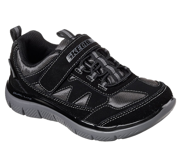 Skechers Boys Flex Advantage 2.0 - Hyperventure Black/Charcoal