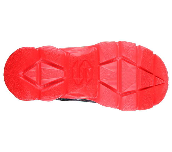 Skechers Boys Advance Charcoal/Red