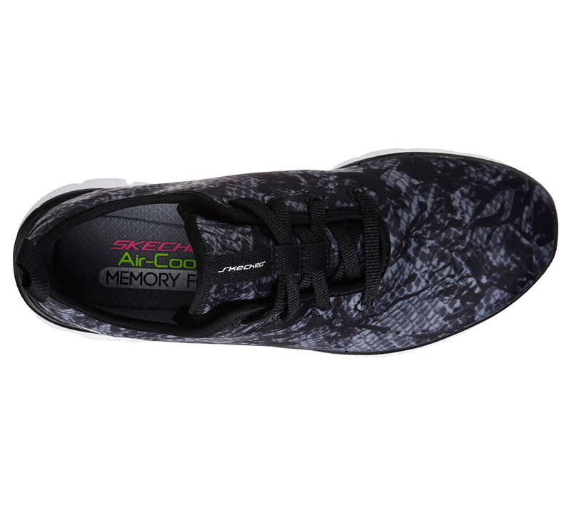 Skechers Women Flex Appeal 2.0 - Change Up Black/White