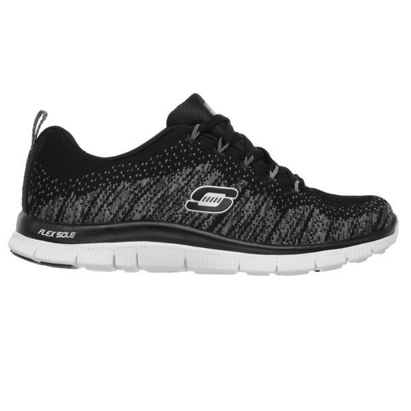 Skechers Women Flex Appeal - Talent Flair Black/White