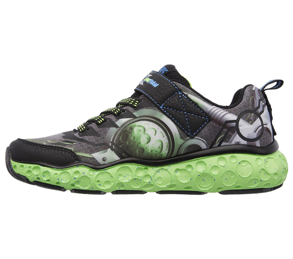 Skechers Boys Skech-X: Cosmic Foam - Futurist Black/Lime