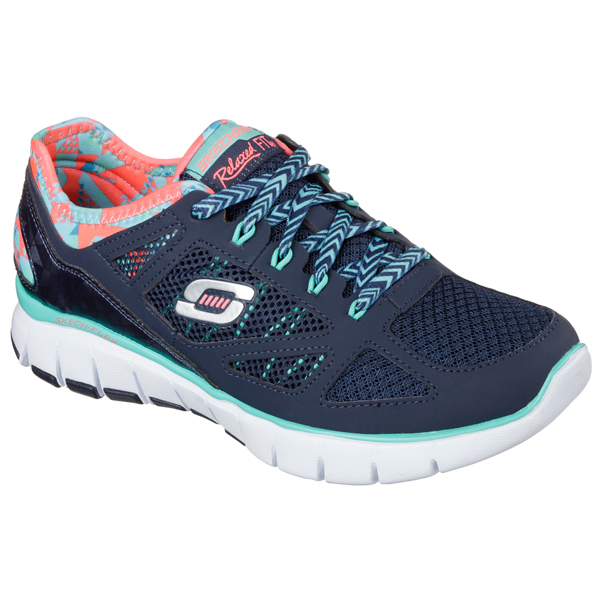 Skechers Women Relaxed Fit: Skech-Flex - Ultimate Reality Navy/Multi