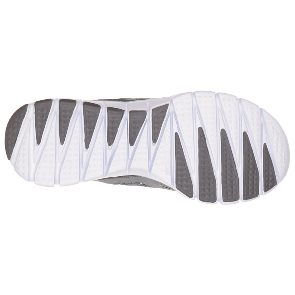 Skechers Women Relaxed Fit: Skech-Flex - Style Source Gray/Light Blue