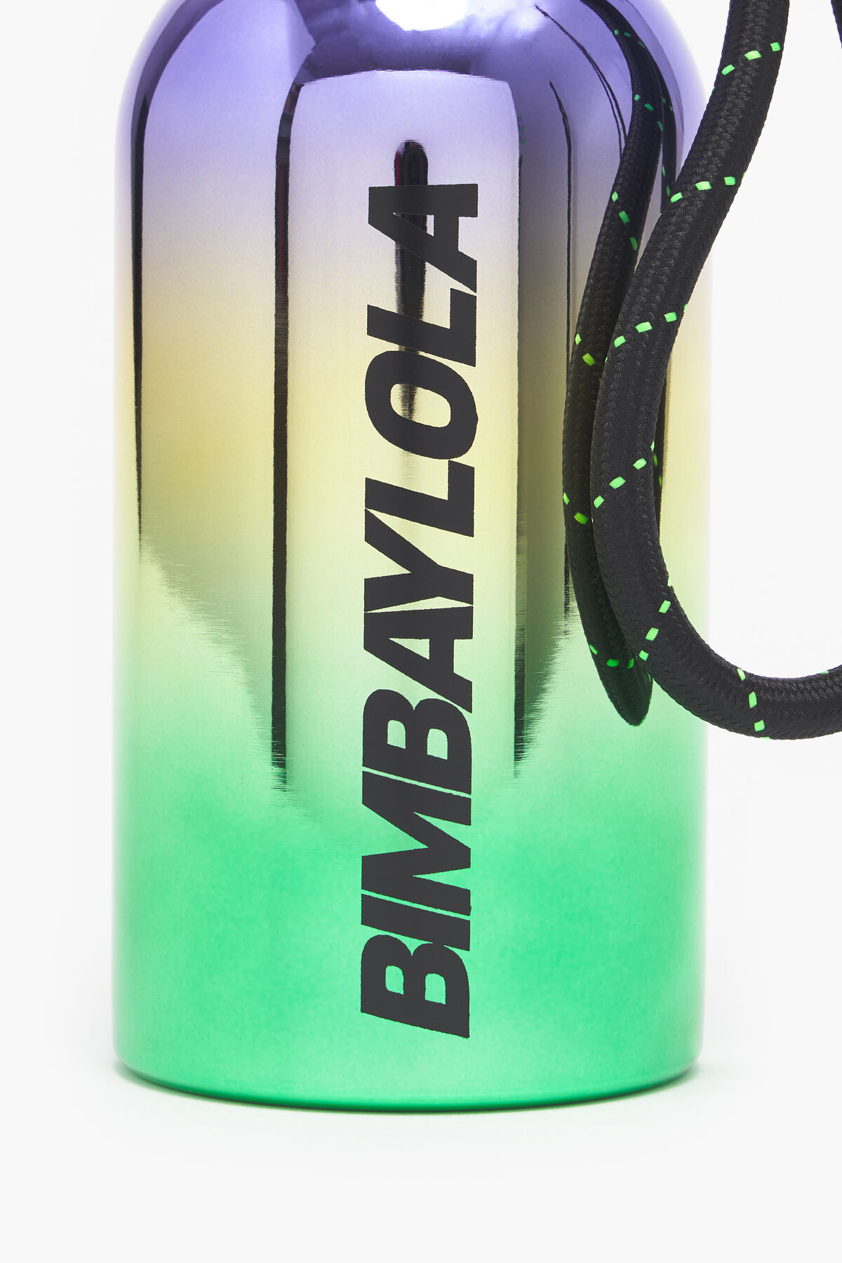 Botella acero inoxidable logo multicolor