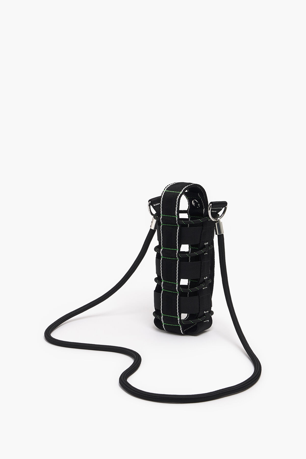 Funda botella nylon negro