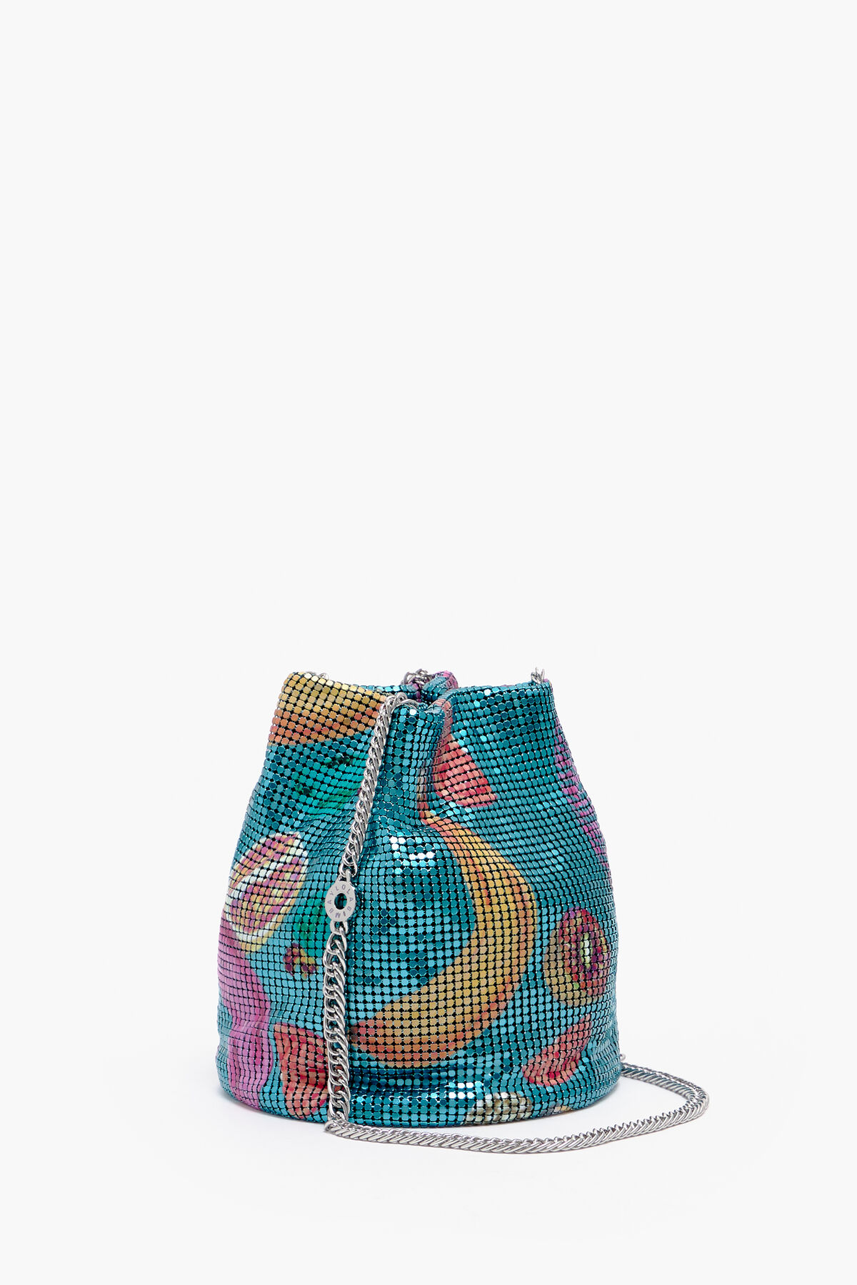 Bolso saca malla print Bananas Mix agua