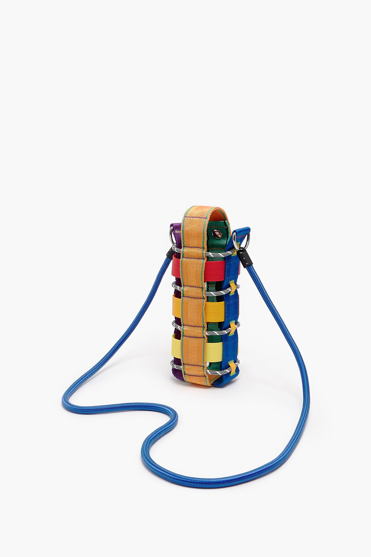 Funda botella nylon naranja