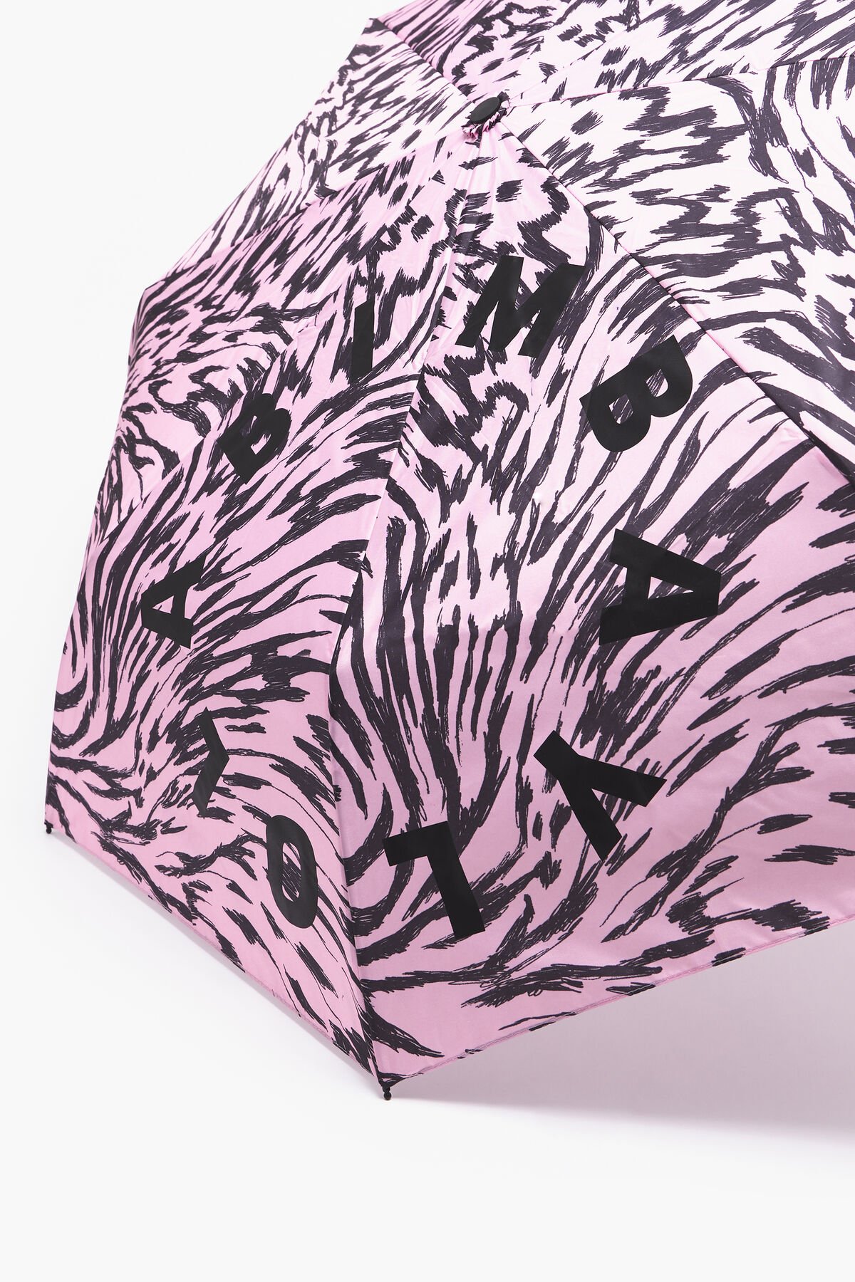 Paraguas logo estampado rosa