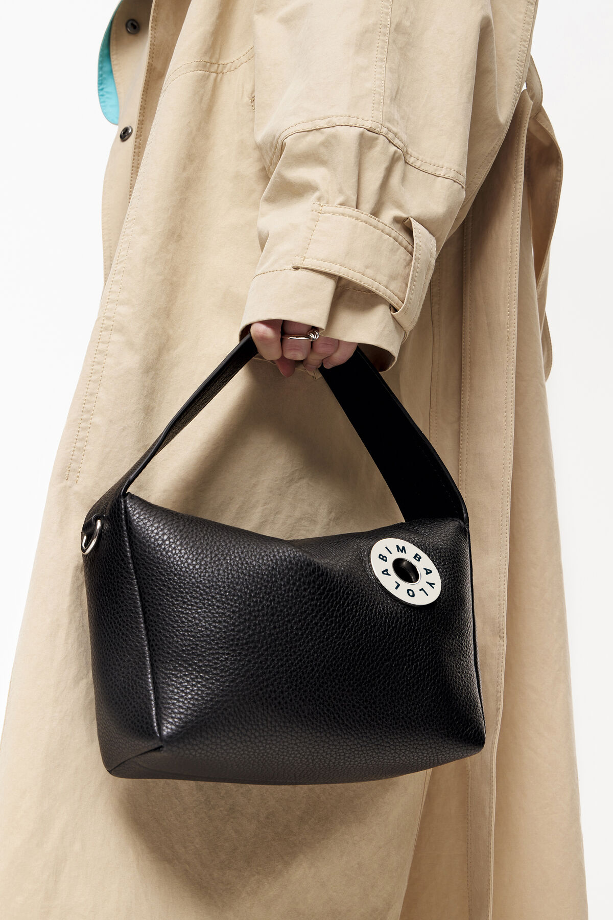 Bolso hobo M piel negro