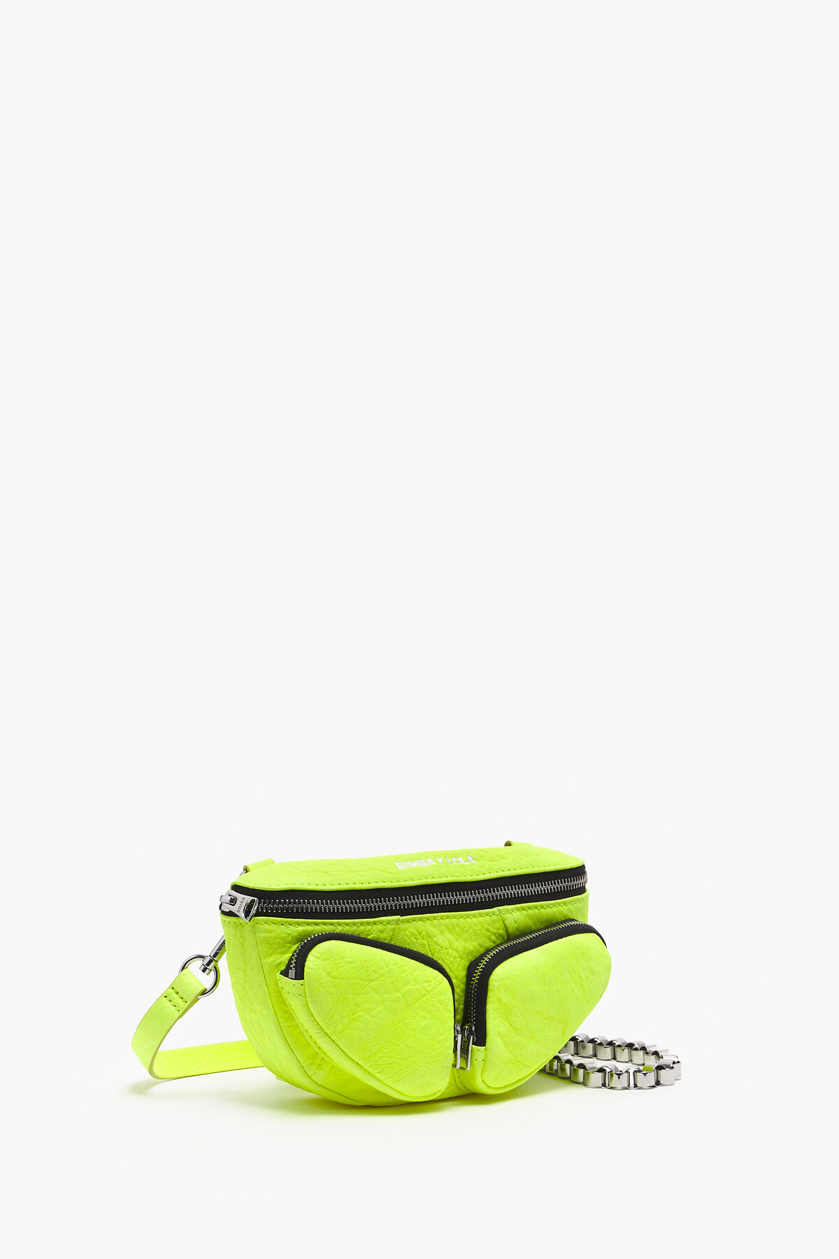 Bolso riñonera Pocket XS piel amarillo