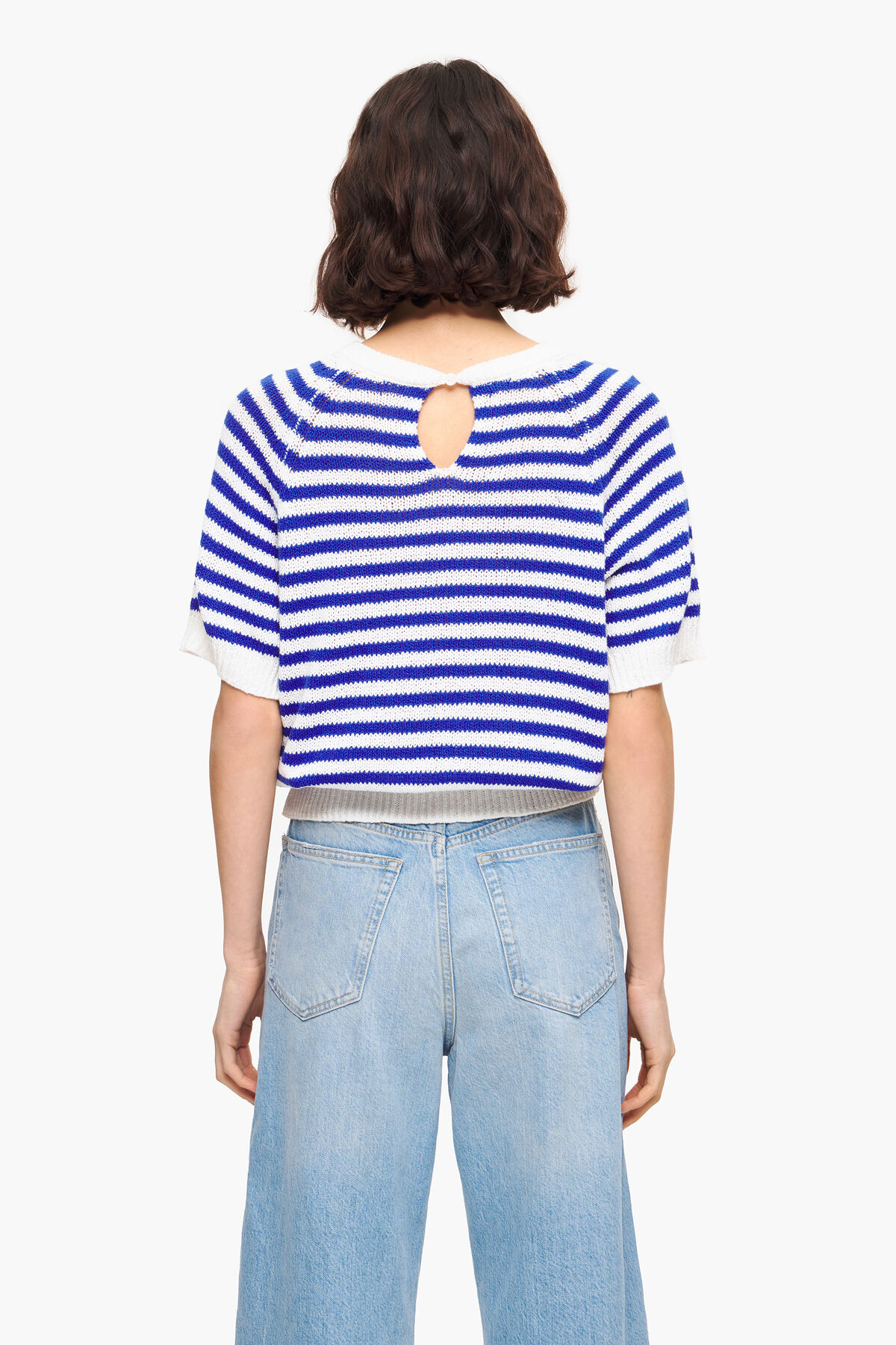 Jersey rayas azul