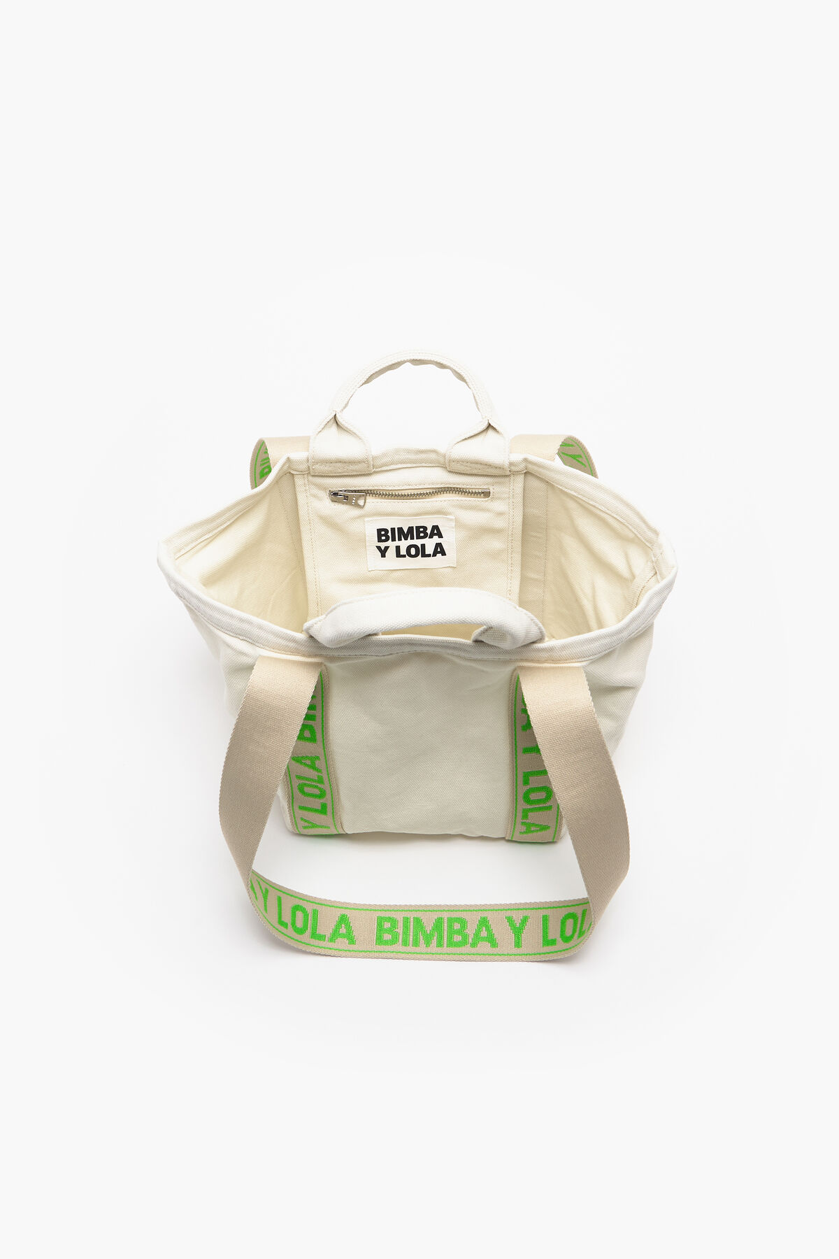 Bolsa shopper S canvas crudo