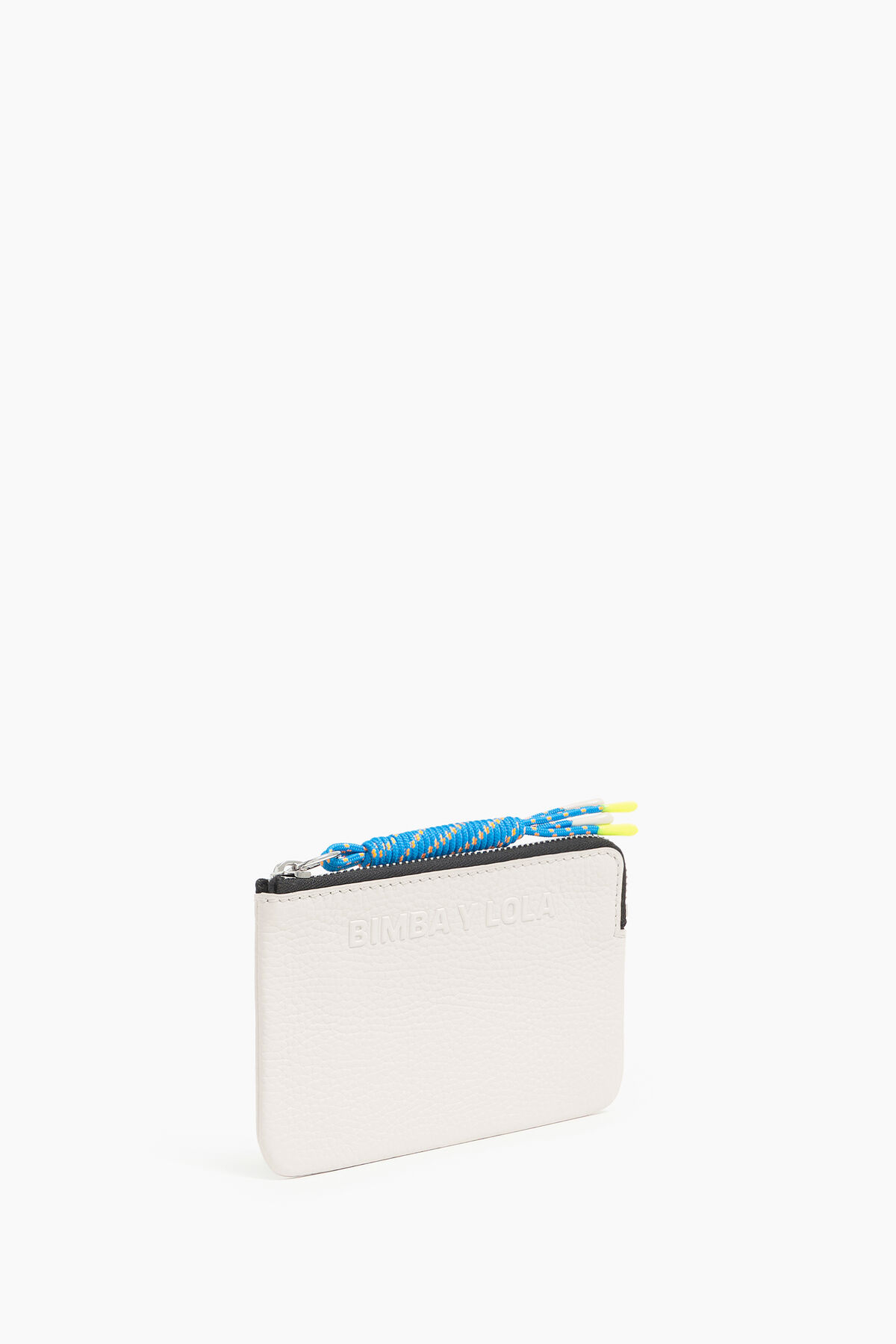 Monedero XS piel blanco