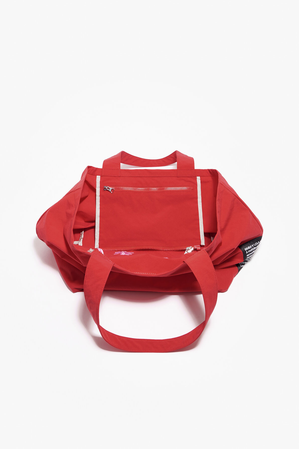 Bolsa shopper XL nylon rojo