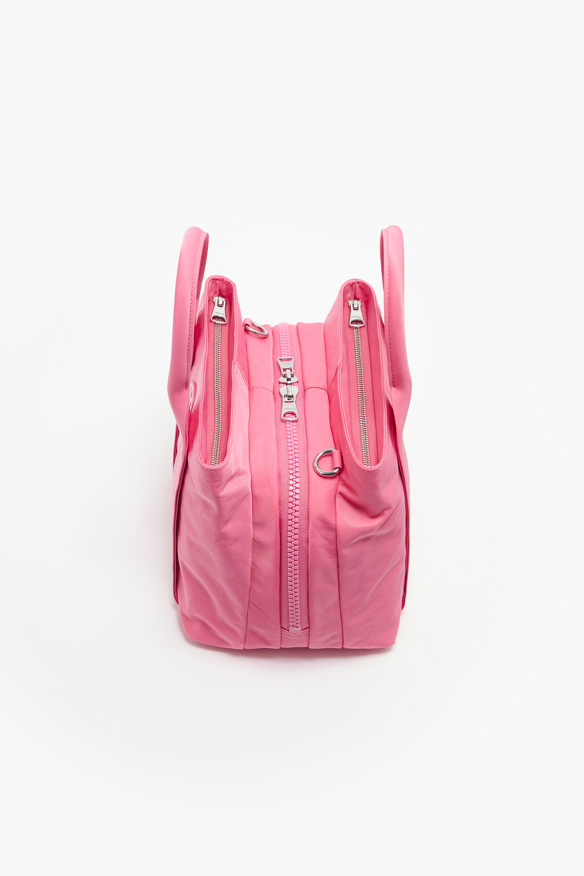 Bolso tote S nylon rosa