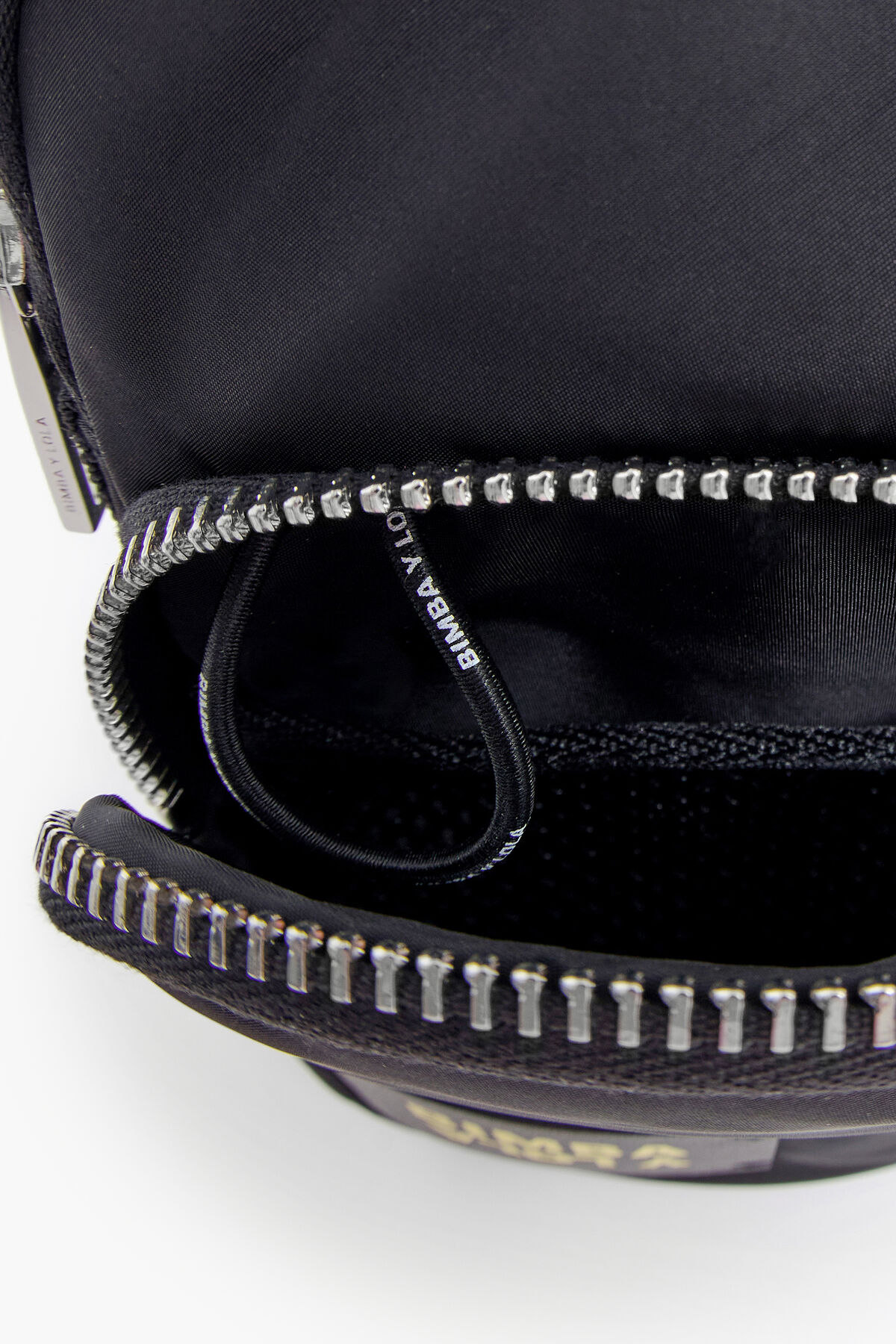 Minibolso nylon negro