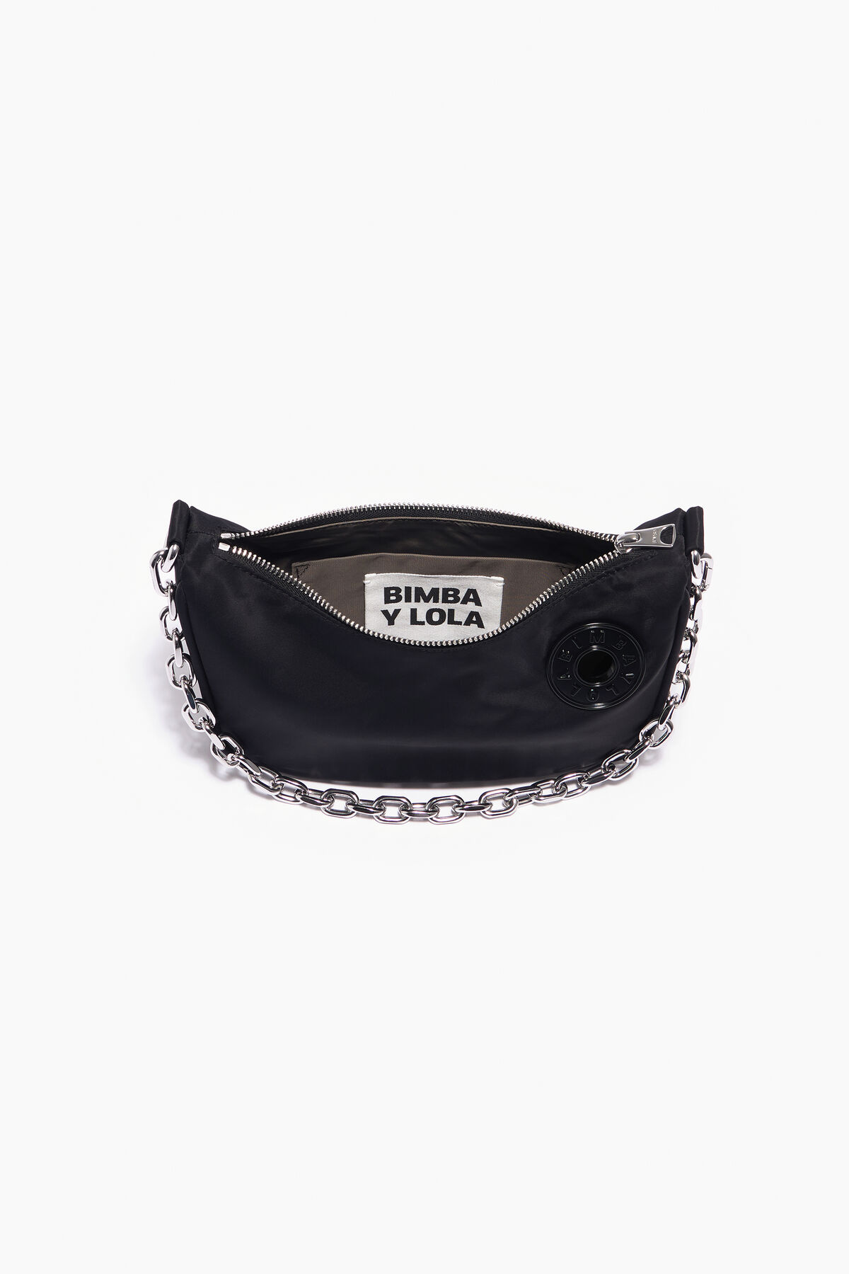 Bolso Moon S nylon negro