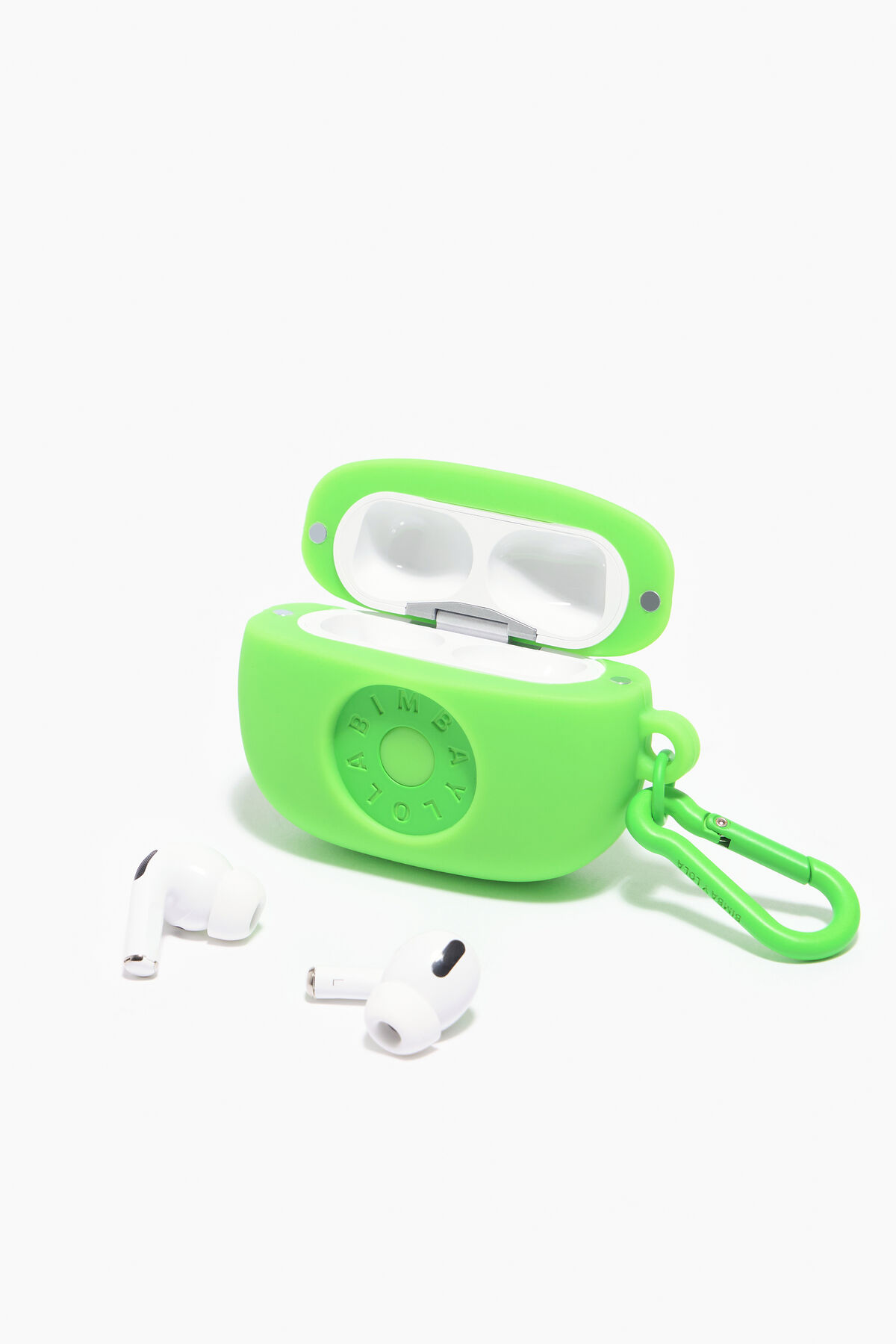 Estuche AirPods Pro silicona logo verde