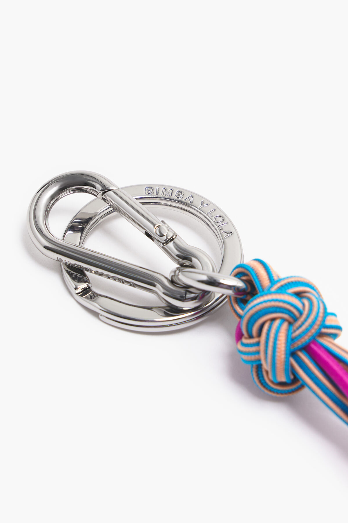 Llavero dados azul y rosa