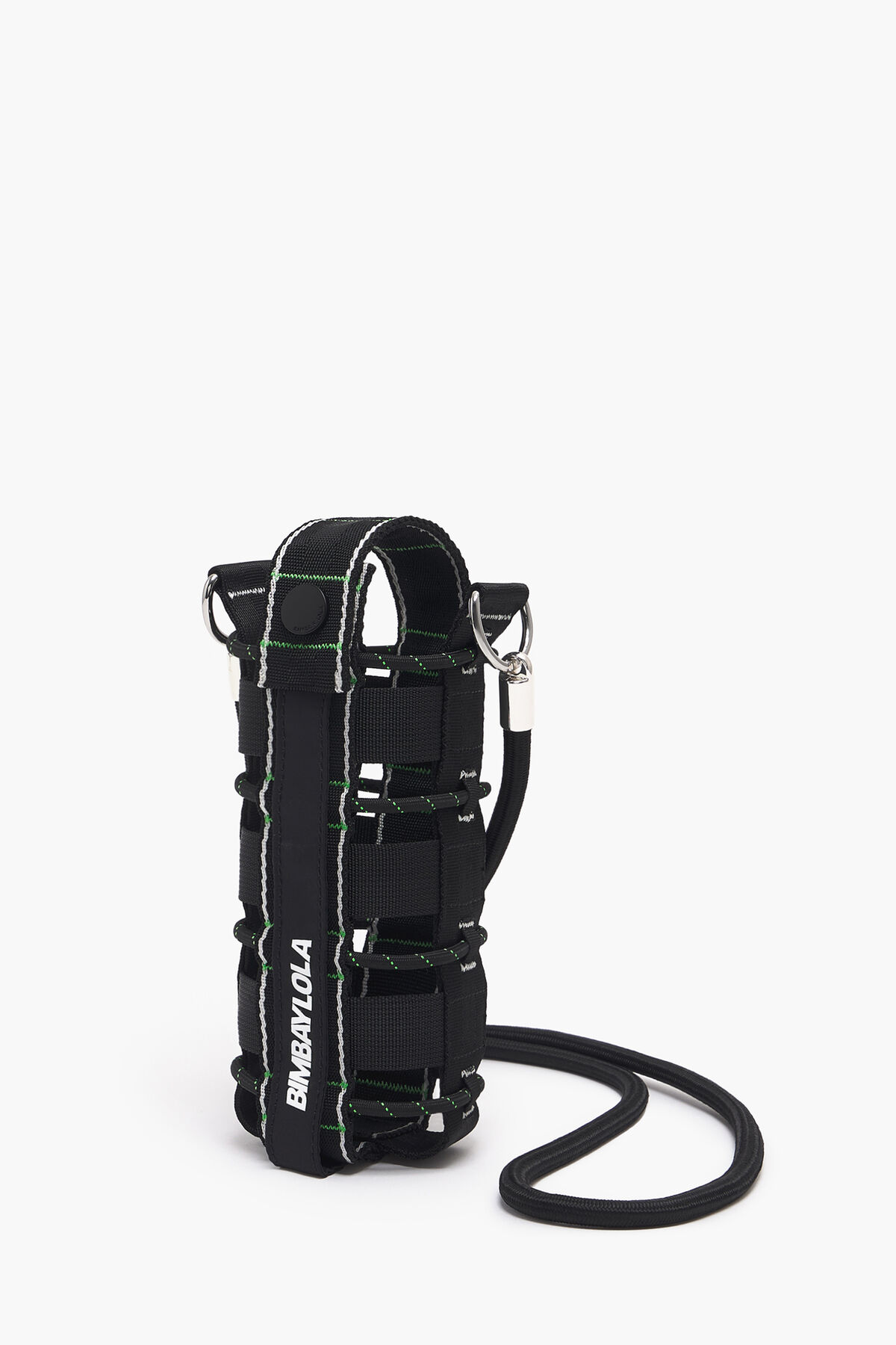 Funda botella nylon negro