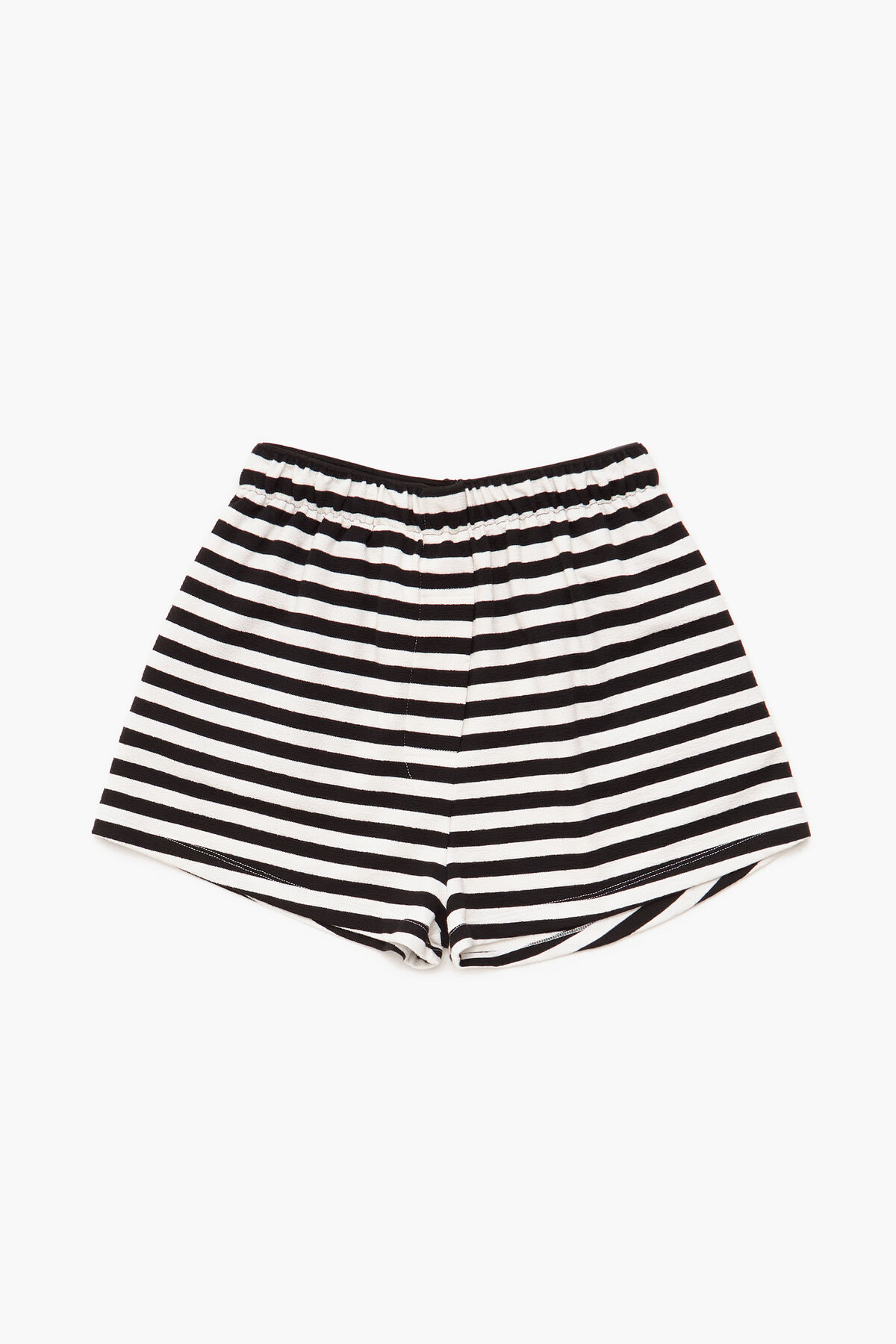 Bermuda rayas negra
