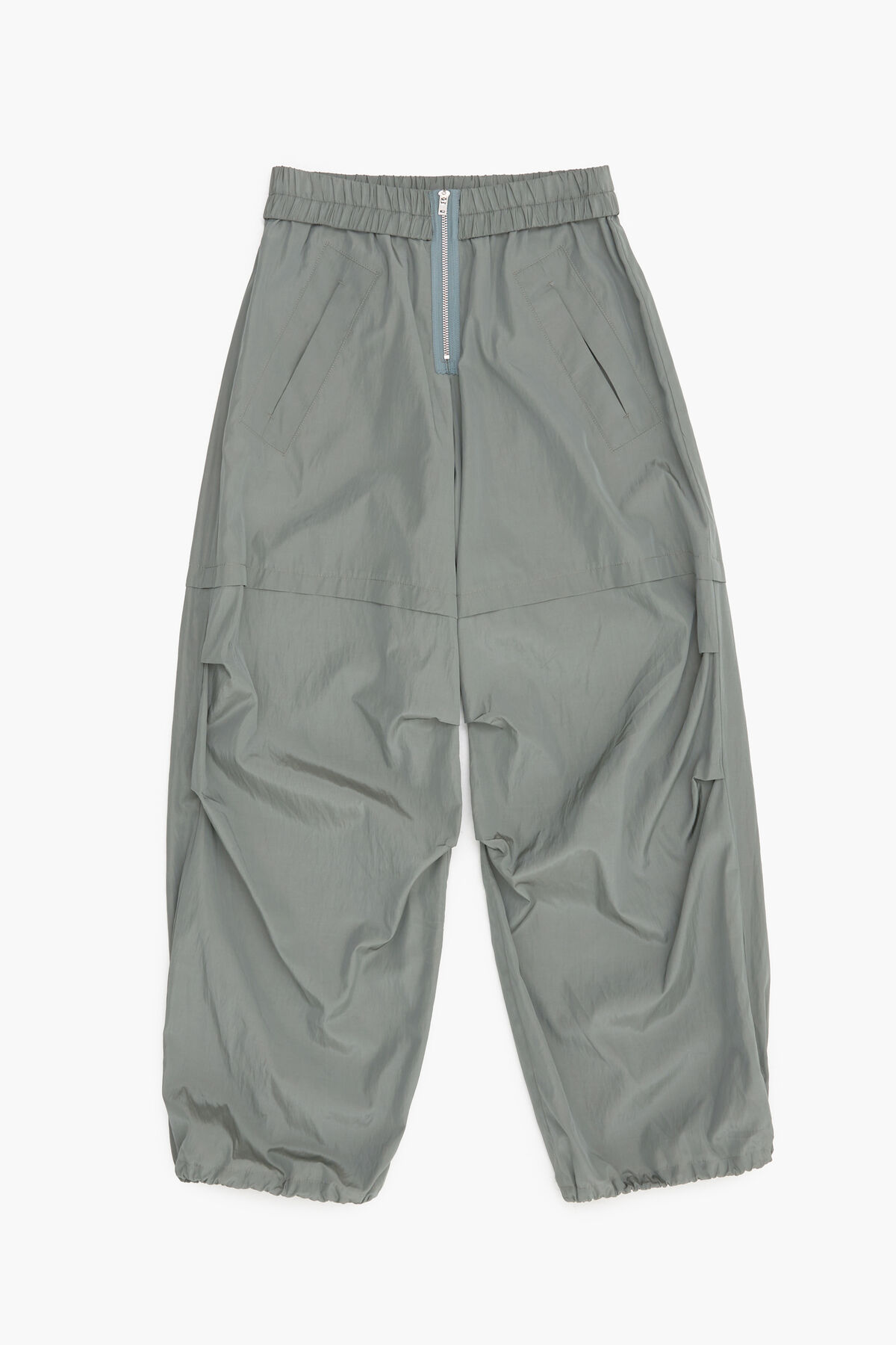 Pantalón parachute gris