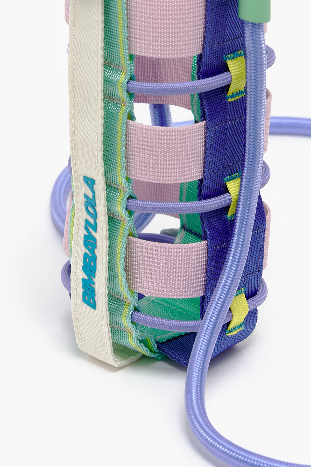 Funda botella nylon rosa